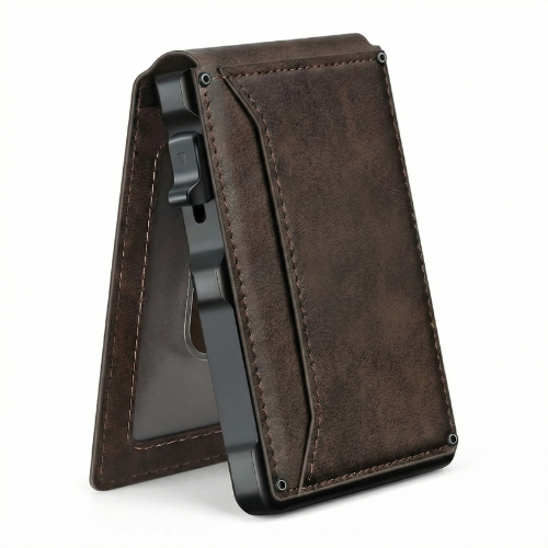 Billetera Slim de Cuero con Protección RFID