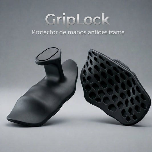 GripLock — Protector de Manos para Gym Antideslizante para Pesas, Dominadas y Remo + Bolsa Protectora Incluida