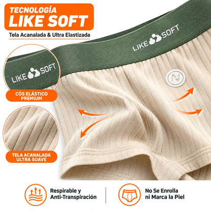Paga 5 Lleva 10 - Pack Confort Anatómico de Boxers Respirables - FlexAir