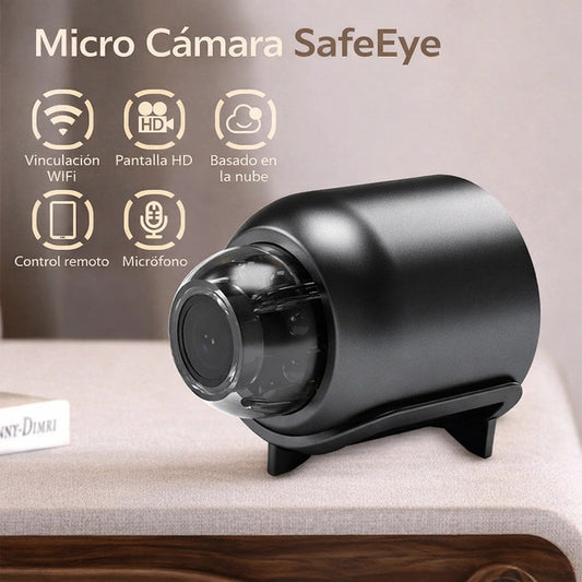 Micro Cámara WiFi HD con Detección de Movimiento - SafeEye