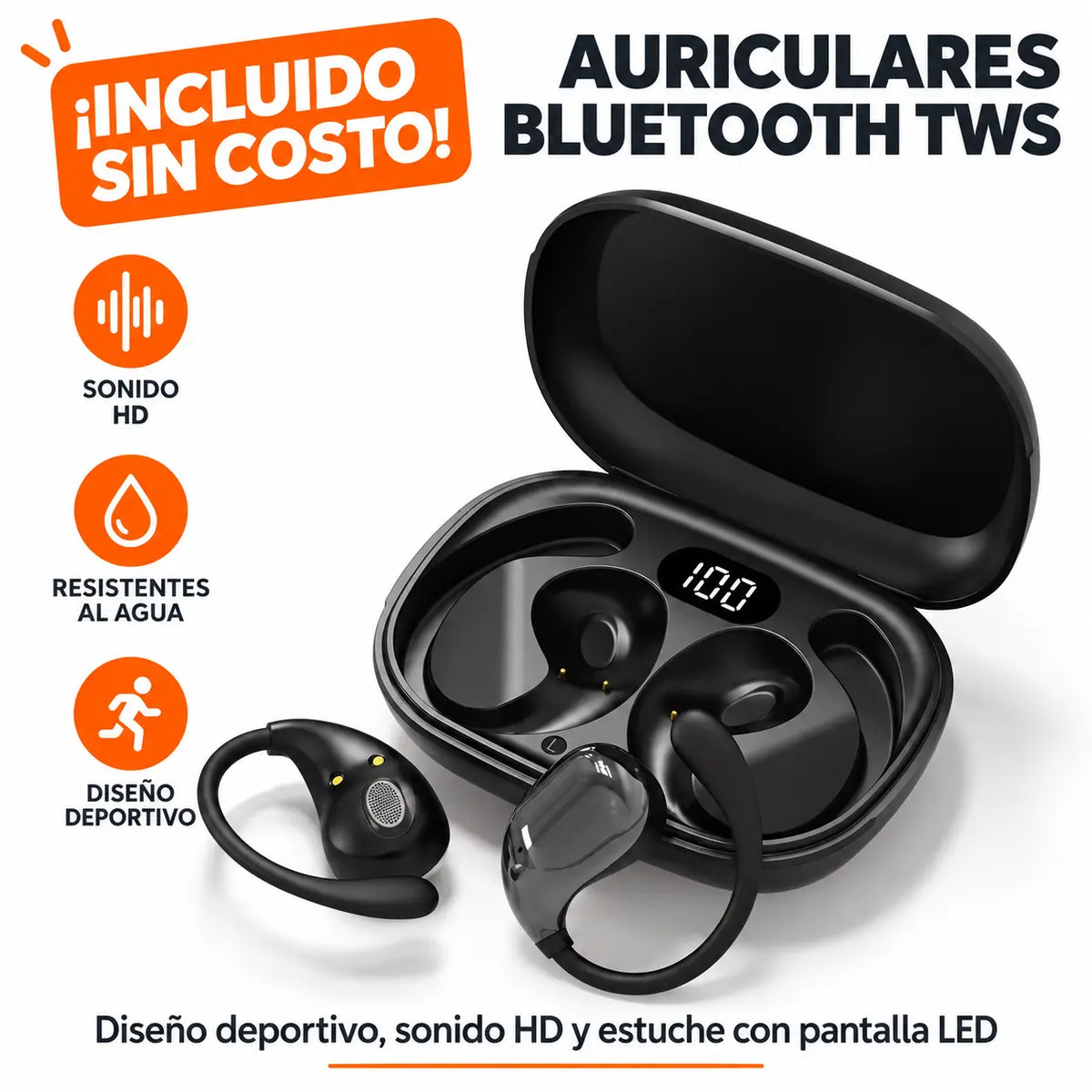 AeroPulse - Sistema Integrado Smartwatch HD + Auriculares TWS Gratis