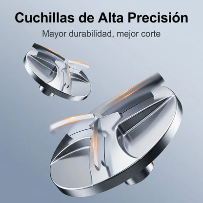 EdgeFlow Mini Afeitadora Eléctrica Portátil para Hombre sin Irritación para Rostro y Cuerpo