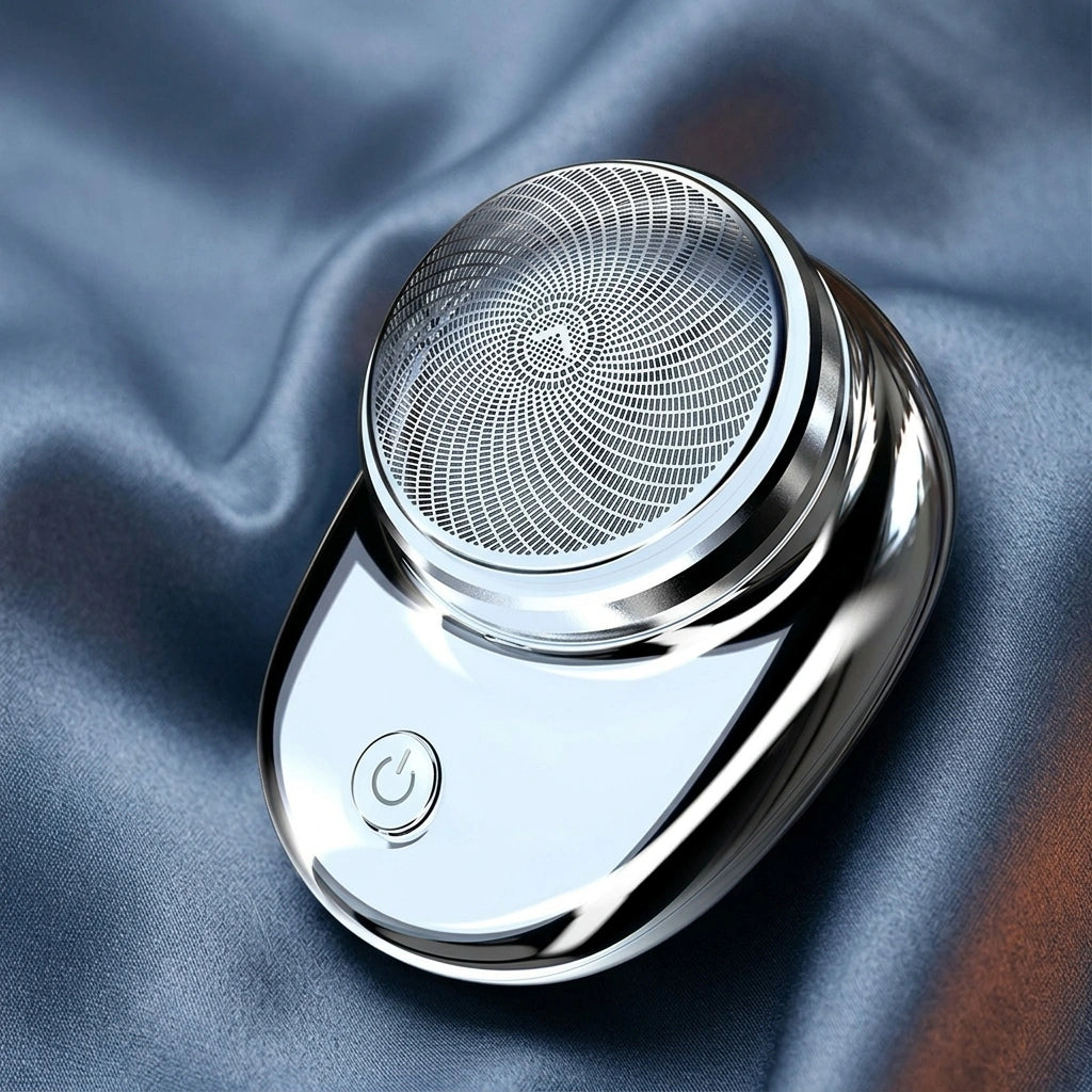 EdgeFlow Mini Afeitadora Eléctrica Portátil para Hombre sin Irritación para Rostro y Cuerpo