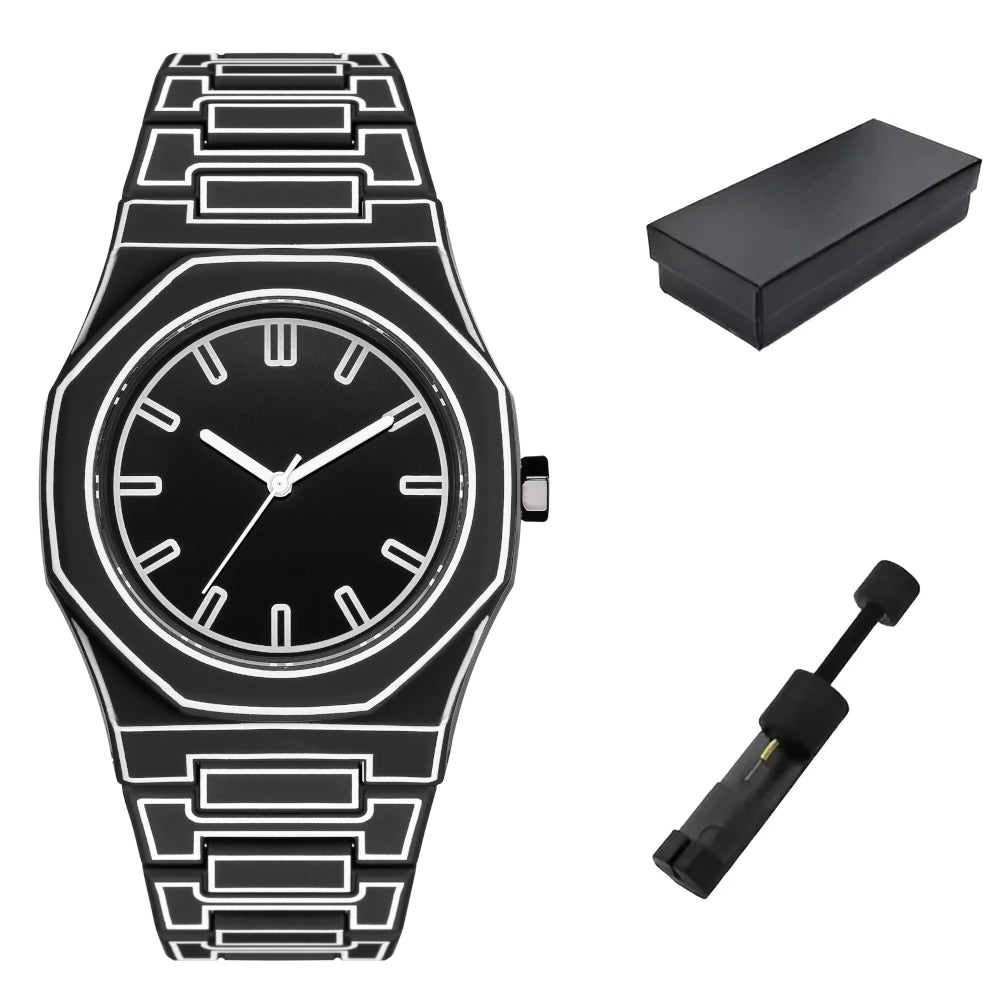 Reloj Minimalista Vantor [Estuche Protector + Herramienta de Ajuste Gratis]