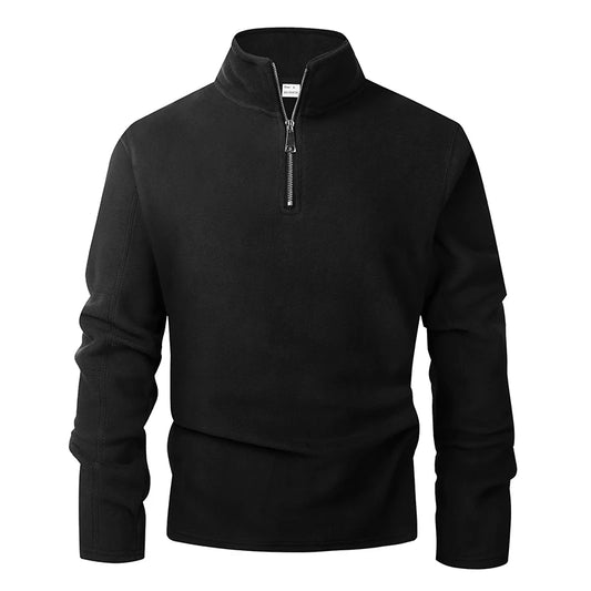 Sweater Patagón con Medio Cierre