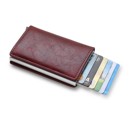Billetera Automática Slim con Protección RFID y Eyectora de Tarjetas - Axis Bold