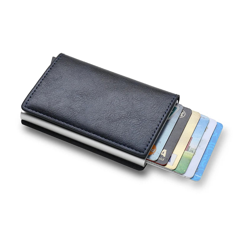 Billetera Automática Slim con Protección RFID y Eyectora de Tarjetas - Axis Bold