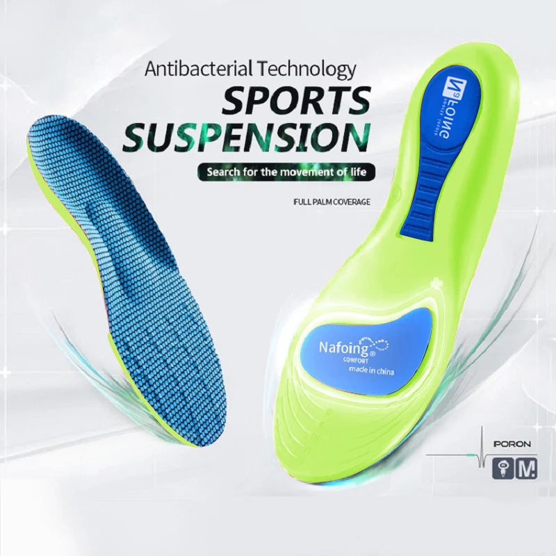 StepFlow - Plantillas de Gel para Calzado con Alivio de Impacto y Soporte de Arco