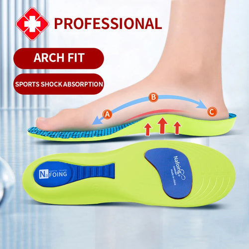 StepFlow - Plantillas de Gel para Calzado con Alivio de Impacto y Soporte de Arco