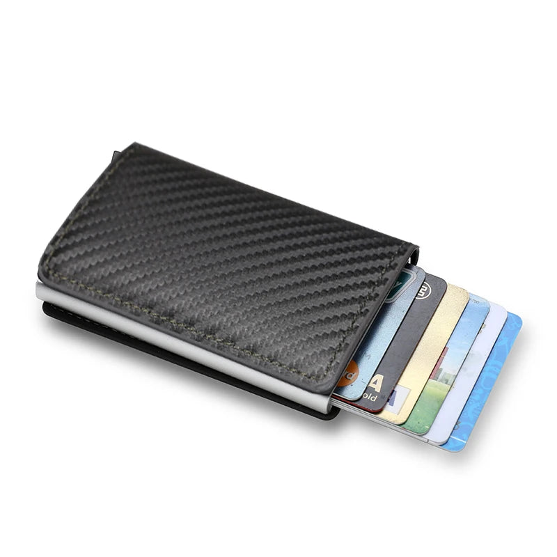 Billetera Automática Slim con Protección RFID y Eyectora de Tarjetas - Axis Bold