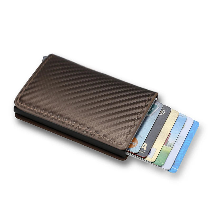 Billetera Automática Slim con Protección RFID y Eyectora de Tarjetas - Axis Bold