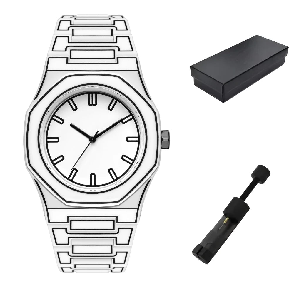 Reloj Minimalista Vantor [Estuche Protector + Herramienta de Ajuste Gratis]