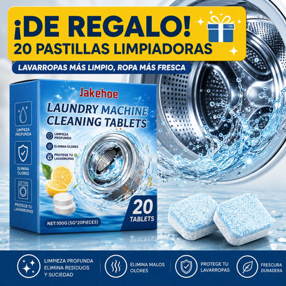 Kit de Patas Antivibratorias Antideslizantes EcoFix Pro + 20 Pastillas Limpiadoras de Regalo