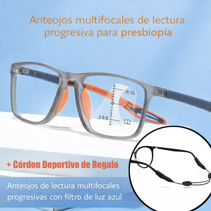 Anteojos Multifocales Fotocromáticos - Lucent [+ Cordón Deportivo de Regalo]
