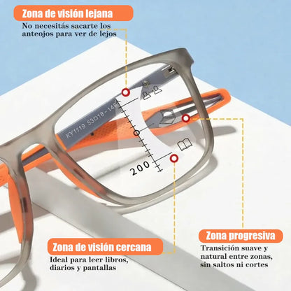 Anteojos Multifocales Fotocromáticos - Lucent [+ Cordón Deportivo de Regalo]