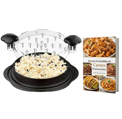 Desmenuzador Express de Pollo y Carne [Más Ebook de con más de 50 Recetas Gratis]