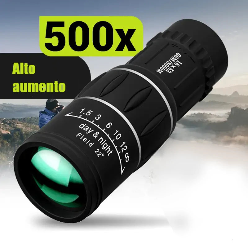 ApexView Monocular Profesional - Alcance Extremo 16x52