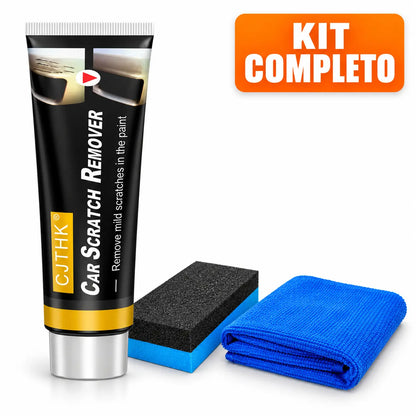 NanoFix Pro - Kit Reparador de Rayones para Auto | Pasta de Pulir + Esponja + Paño de Microfibra