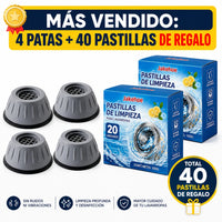 4 Patas + 40 Pastillas